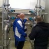A Zalaegerszegi ivóvízminőség-javító projekt víztisztító technológiájának megtekintése
